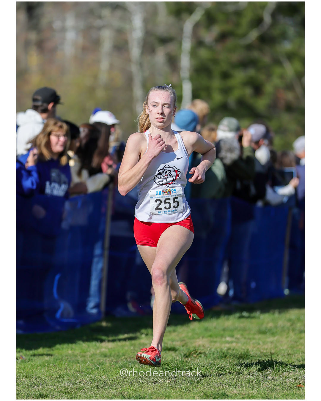 Mikita Barry, Bedford High School, P21, 19:44.85 - New England Cross Country State Championship - Thetford Vt - November 8, 2025 File: ./dir-1-Girls-Championship/251108-2025-New England-Cross-Country-Championships-Thetford-VT-226-296A4121.jpg Mikita Barry, Bedford High School, P21, 19:44.85 - New England Cross Country State Championship - Thetford Vt - November 8, 2025 – 2025 New…
